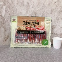 영양 간식 애견 간식 개껌 단미 사료 오리스틱 껌 400g