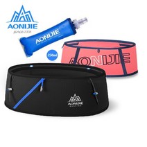 런닝 백 휴대폰 허리 조끼 anonijie w8101 stretchhydration running belt 팩 여행 돈 가방 트레일 마라톤 체육관 운동 피트니스 휴대 전화 홀더, 블루 lxl