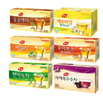 동서 담터100T 80T 50T둥글레차 현미녹차 메밀차 자색옥수수차 캐모마일 루이보스 국화차 옥수수수염차, 동서차/캐모마일 현미녹차80T