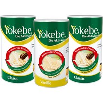 요케베 다이어트 쉐이크 패키지 단백질 파우더 클레식 500g 2팩 바닐라 500g 1팩