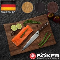 BOKER 보커 [안전발전소] 키친 도마 모던 플레이팅 원목도마 호두나무도마 인테리어도마 플레이팅보드, 모던 스모크 오크 플레이팅 도마