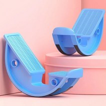 1pc 발 로커 송아지 발목 스트레치 보드 Achilles Tendinitis 근육 스트레치 마사지 피트니스 페달 들것 요, 04 blue 2pcs