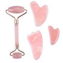 괄사 도구 마사지 얼굴 바디 경락 마사지기 종아리 허벅지 기구 지압 도구 팔자주름 목주름, 롤러괄사, 1개