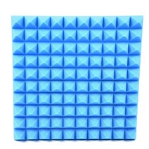 천정 흡음재 차음판 방음재 스펀지 실내 벽 실 자동차 1 pcs 500x500x50mm, 푸른