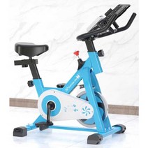 초등학생 실내 자전거 미니 소형 운동 홈트 유산소, 스카이 블루 (럭셔리 모델)  90-160cm
