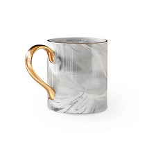 네오브릭 까사무띠 이태리 골드 마블 머그 350ml 9타입 (택1), 그레이