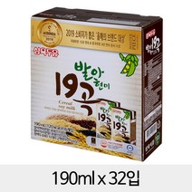 삼육 발아현미19곡두유 190mlx32입, 190ml x 32개
