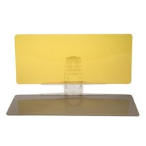 차량 눈부심방지 선바이저 2in 1 Car Sun Visor HD 눈부심 방지 눈부신 고글 UV 차단기 Day Night Vision V, 02 30x13cm