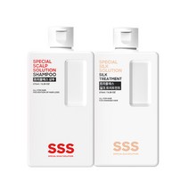 국내유통 트리플에스 약산성 탈모 샴푸 275ml + 실크 트리트먼트 세트, 1세트