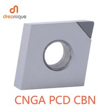 CNGA-다이아몬드 PCD 인서트 CBN CNC 선반 커터 인덱서 블 카바이드 CNGA 12 터닝 툴 1 개, 03 CNGA120408_01 PCD Diamond