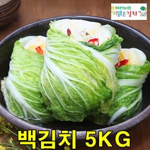 해남 농협 백김치 5kg 맛있는 백김치