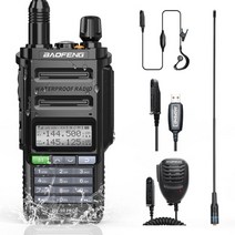 2023 새로운 Baofeng UV-9R 프로 방수 IP68 워키 토키 고출력 CB 햄 UHF VHF 장거리 플러스 양방향 라디오, as pic 1 show_American