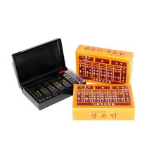 에스엠프린팅 경조사인 경조인 조립식 도장세트 활자교환식 스탬프 인장