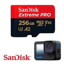 오즈모 액션 호환 4K 영상용 마이크로 SD카드 256GB, A947
