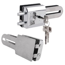 철물전 강화유리문용 잠금장치 보조키 G-230 메카강화 I (외문형), 1개