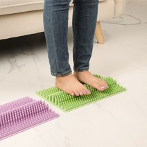 베러메디 국산 발 지압판 지압매트 pvc, 라벤더