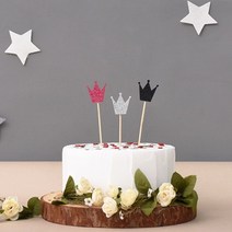 펠트 데코 픽 공주 실버