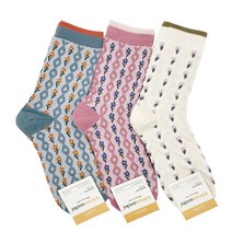 kikiya socks양말꽃국산긴목키키야삭스여자플라워