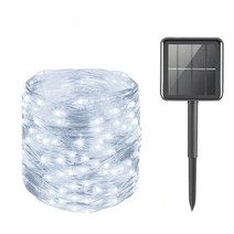 Outdoor LED Solar String Lights 5m10m20m Lamp for Fairy Holiday Festive Christmas Party Garden Garl, 02 White_03 20M 200LED, 02 White