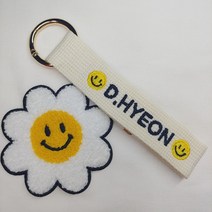 배내띵스 스마일 네임택 네임테그 30mm 이름표