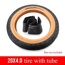 자전거 타이어 튜브 20인치 휠 악세사리 cahoyang 20x4.0 지방 전자 20, 튜브가 있는 20x4 타이어