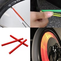 자전거스포크 와이어 나사 mtb 12pc 자전거 산악 자전거 라이딩 휠 림 스포크 클립, 주황색