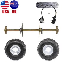 atv타이어부품 4륜오토바이타이어 4륜바이크타이어 go kart atv diy 액세서리 815mm 16x8-7 튜브리스 타이어 앰프가 포함된 완전한 리어 액슬 키트 림 428