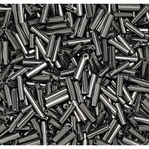 500g 대용량 막대비즈 도금 컬러 비즈 공예 목걸이 반지 팔찌 만들기, 10mm, 1