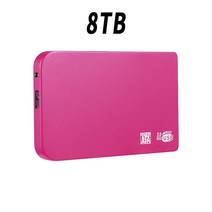 외장하드 SSD 메모리카드 오리지널 1TB 솔리드 스테이트 드라이브 HDD 휴대용 외장 하드 500GB SSD PC 노, 21 Red 8TB, 한개옵션1
