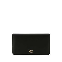 22FW COACH 블랙 레더 왈렛 C5191 B4BLACK