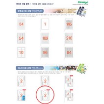 폼텍 용라벨 100매 한국 DVD용라벨CL-3642AP 지류 매 복사용지 CD 폼텍라벨, 1개, 1개