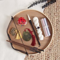 돌잡이용품세트 전체 모음 돌잡이 셀프돌상, 프리미엄전통돌잡이용품세트06번+트레이(원형)