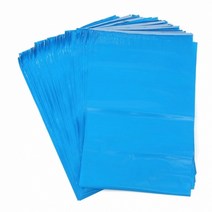 택배봉투의류 LDPE 100매35X48CM 블루 폴리백 택배비닐봉투