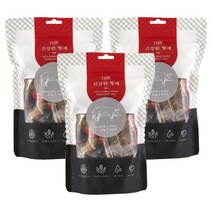 다이어트 간식 칭찬 기호성 좋은 대용량 THE 건강한형제 독 수제간식 돼지등뼈 200g 3개, 독 수제간식 돼지등뼈 200g X 3