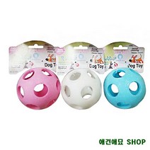 무독성애견장난감 딸랑이공 개린이 강아지혼자있을때 3개월장난감 팻용품, 1개