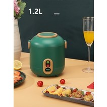멀티압력쿠커 스테인레스 스마트 전기냄비 비 스틱 멀티 쿠커 220V 1.2L/1.6L 전기 밥솥 가전, [01] 220-240V, [01] 미국, [02] 1.2L