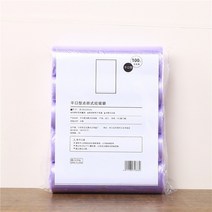 스파우트파우치 음료 투명 육수 주스팩 액상 가정용 일회용 쓰레기 주방 보관 청소 비닐 5 1 100 개, 6.보라색