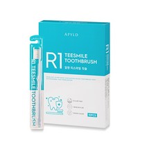 에이필드 R1티스마일 칫솔 이중미세모 은 나노향균 10개세트 가족 구강건강