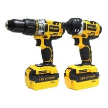 스탠리 충전콤보세트 STCD1843K 18V -4.0ah 2pack, 단일 수량