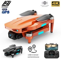 new l700pro gps drone 4k professional dual hd 카메라 항공 사진 브러시리스, 4k-gray-bp-3b