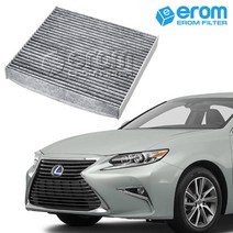 이롬필터 CUK1919 프리미엄 활성탄 에어컨필터, 1개, 렉서스 6세대 ES300h 2.5 하이브리드 에어컨필터 (13~18년)