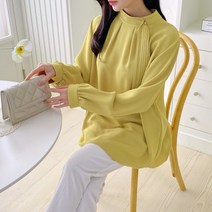 [아이슈즈] 플리츠 스카프 블라우스 1094966