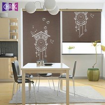 창데코 레이저 블라인드 롤스크린 해피타임