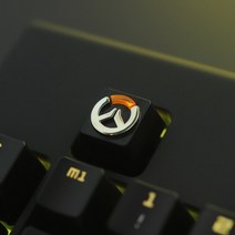 game metal keycaps esc alu alloy keycaps for mechanical keyboard sakura pokeball cat paw r4 height 입, 오버 워치