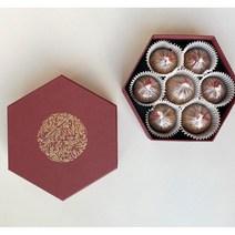 곶감 상자 쿠키 선물 답례 보관 전통 5개 다각형, 장식이 포함되어 있지 않습니다., B. 토트백5개