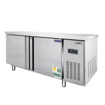 테이블냉장고1500 업소용반찬냉장고 소스 셀프바, 길이 150 폭 60 높이 80 냉동, 1개