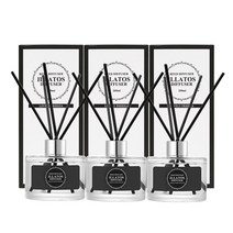 일라토스 디퓨저 (개별포장) 1+1+1 600ml 은은한 천연 실내 방향제 인테리어 화장실 욕실 대용량 선물 디퓨저, 블랙 체리 향_3개