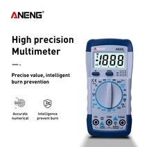 발전기 트랜지스터 테스터 lcr aneng a830l profesional eletric smart digital multimeter 1999 카운트 정확한 범위 전압 86, 협력사, 파란색과 흰색