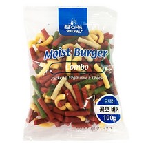 바우와우 콤보버거100g 강아지간식, 1개