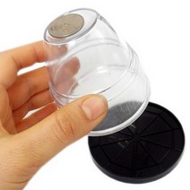 바보사랑 스페이스 코인 동전이 나타나는 마술도구.디와이, 기믹컵세트